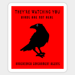 Birds Are Not Real Sticker